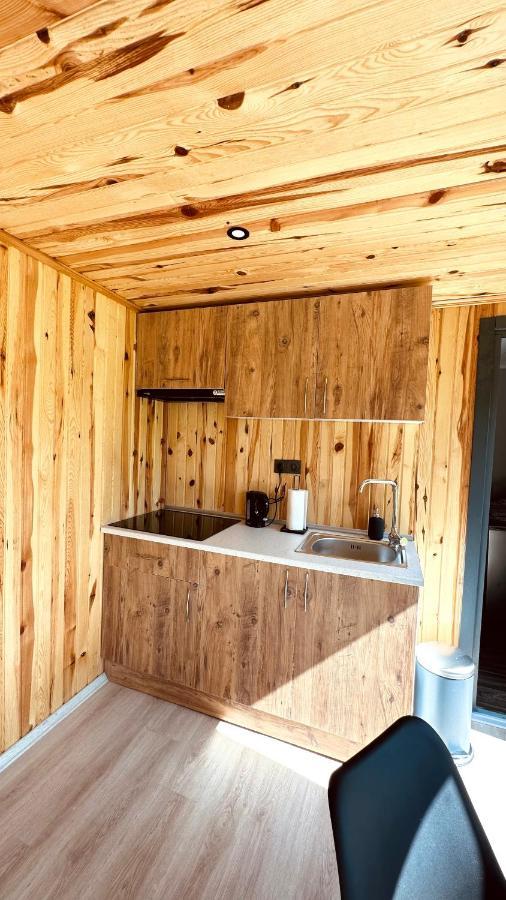 Luxe Tiny House Bij Het Leekstermeer Matsloot Exteriör bild