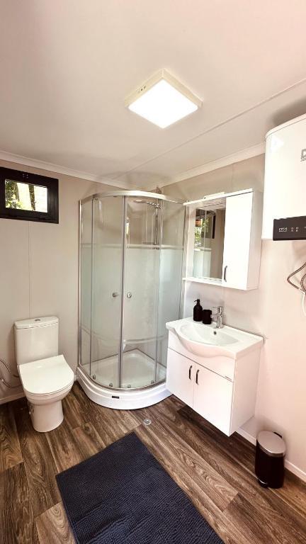 Luxe Tiny House Bij Het Leekstermeer Matsloot Exteriör bild