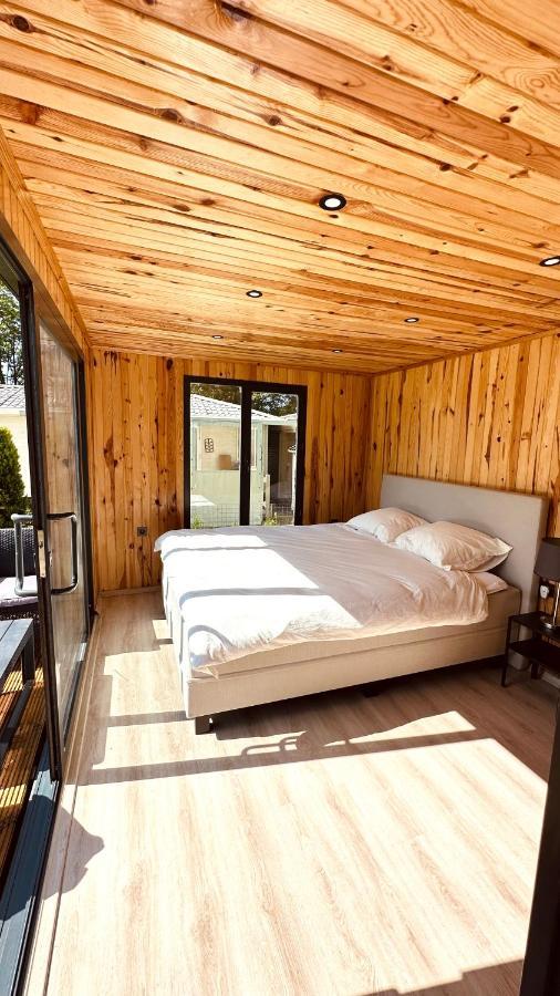 Luxe Tiny House Bij Het Leekstermeer Matsloot Exteriör bild